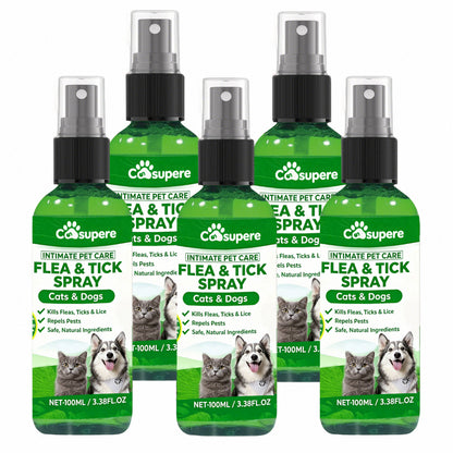 Consupere™🍃Natural Flea & Tick Spray for Dogs & Cats