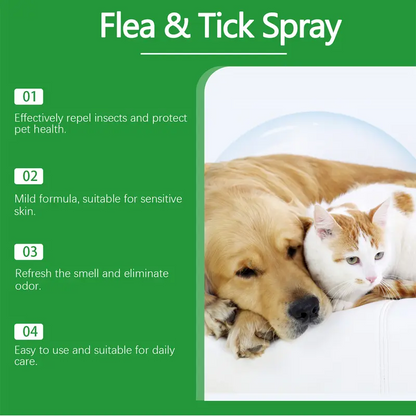 Consupere™🍃Natural Flea & Tick Spray for Dogs & Cats