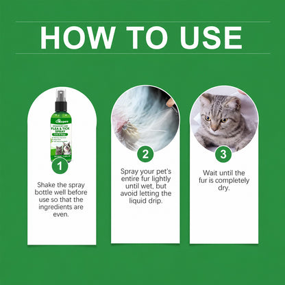 Consupere™🍃Natural Flea & Tick Spray for Dogs & Cats