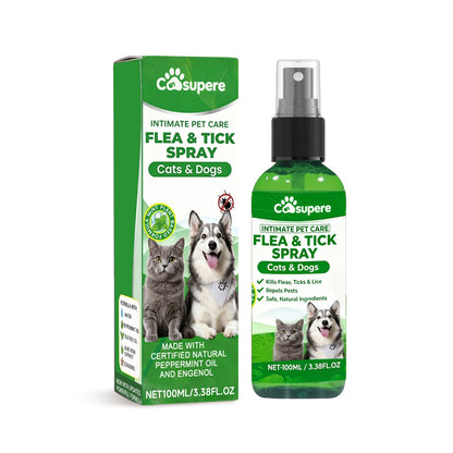 Consupere™🍃Natural Flea & Tick Spray for Dogs & Cats