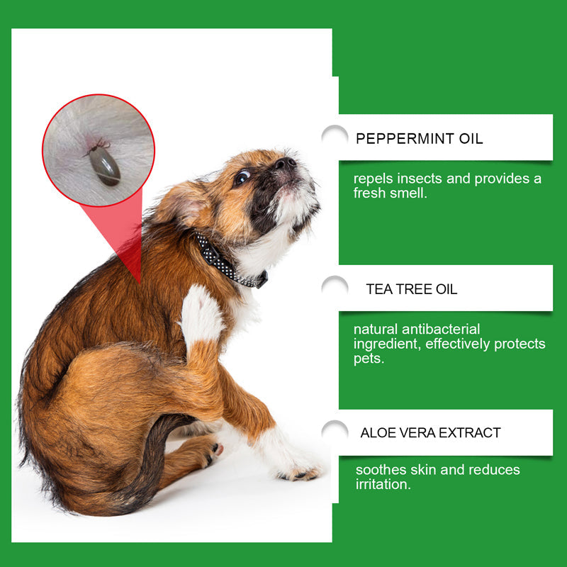 Consupere™🍃Natural Flea & Tick Spray for Dogs & Cats